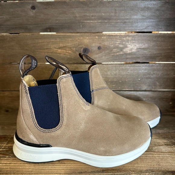Blundstone Shoes - New NIB Womens Blundstone Original 2146 Tan Suede Sneaker Ankle Boots Size 6.5 M